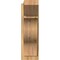 Ekena Millwork Funston Slat Rough Sawn Outlooker, Western Red Cedar, 8"W x 18"D x 26"H OUT08X18X26FST06RWR - alternate 3